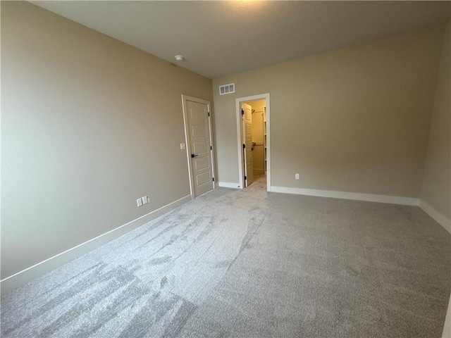 empty room with light carpet