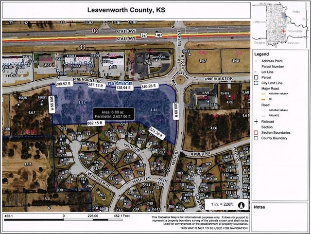 LOT1 Pinehurst Dr, Basehor KS, 66007 land for sale