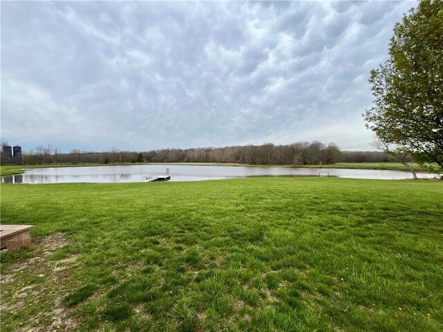 15523A W 303rd St, Paola, KS 66071 - view of yard with a water view