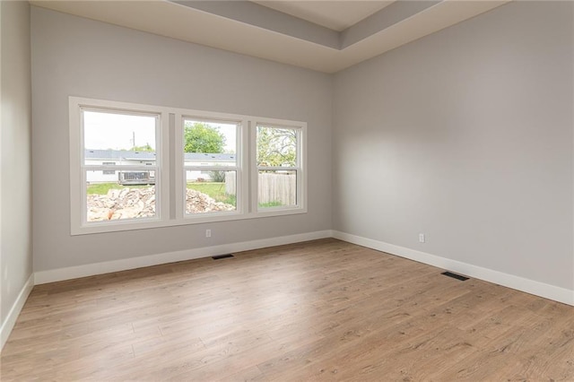 149 S Linn Valley Dr, Linn Valley, KS 66040 - spare room with baseboards and light wood-style floors