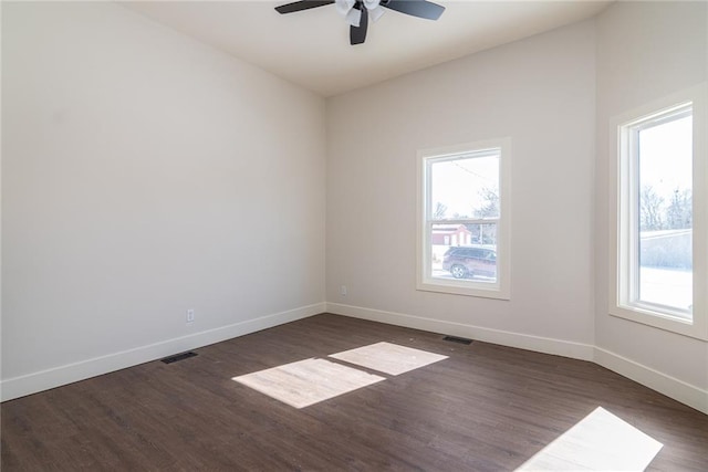 153 S Linn Valley Dr, Linn Valley, KS 66040 - unfurnished room with healthy amount of natural light, wood finished floors, and baseboards