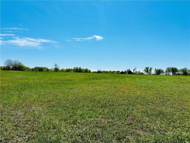 view of nature featuring a rural view