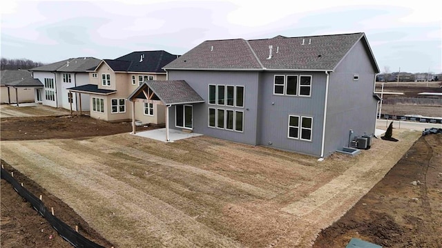 back of property featuring a patio area