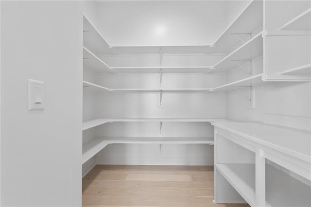 view of pantry