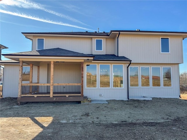 view of rear view of house