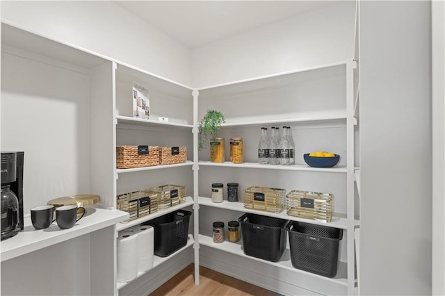 view of pantry