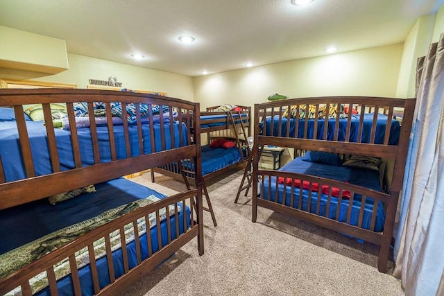 bedroom featuring carpet floors