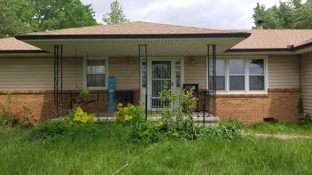 view of rear view of house