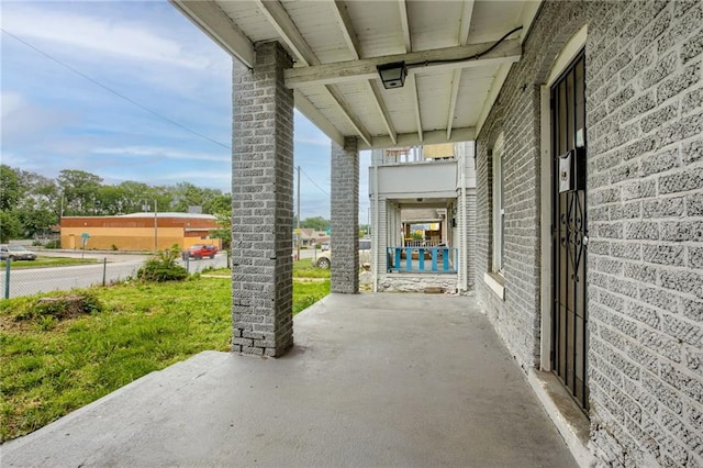 view of patio