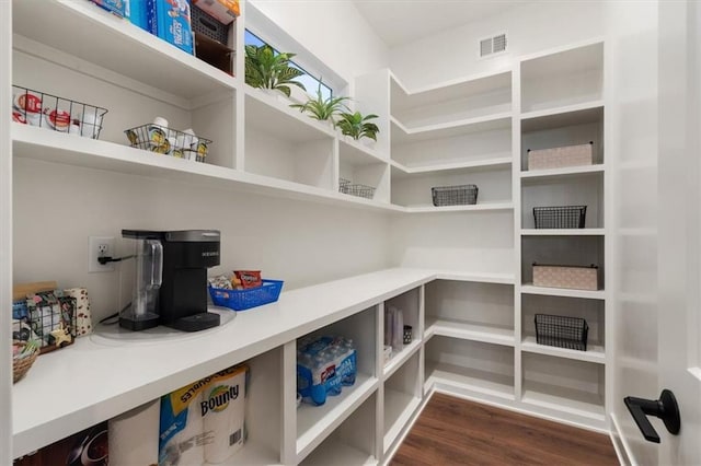 view of pantry