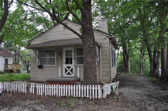 view of bungalow-style home