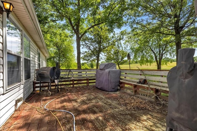 exterior space featuring grilling area