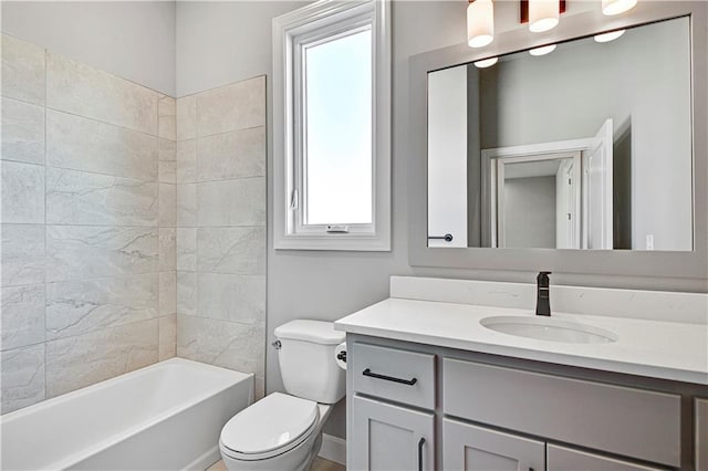 22047 W 94th St, Lenexa, KS 66220 - bathroom featuring vanity and bathing tub / shower combination