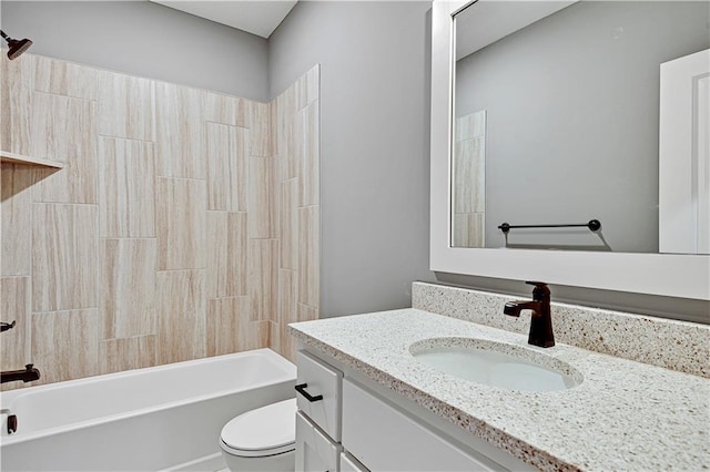22047 W 94th St, Lenexa, KS 66220 - bathroom featuring vanity and shower / bathtub combination