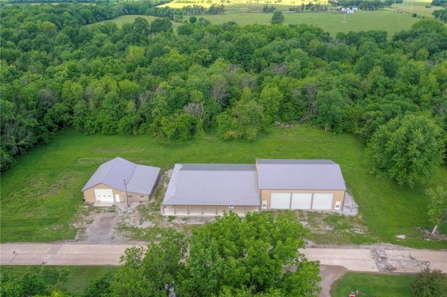 view of aerial view