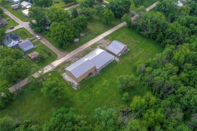 view of aerial view