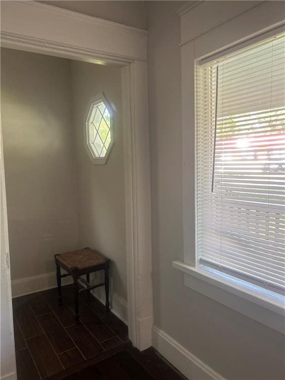 room details featuring hardwood / wood-style flooring