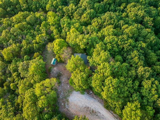 view of aerial view