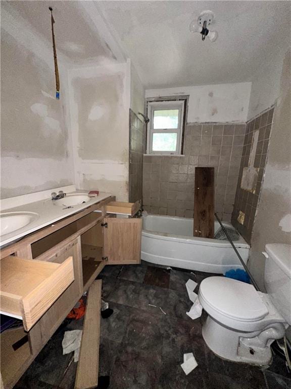 321 Pecan St, Chetopa, KS 67336 - bathroom with toilet and double vanity