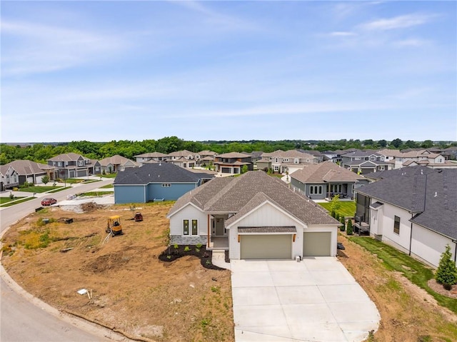 9346 Gander St, Lenexa, KS 66227 - aerial view of residential area
