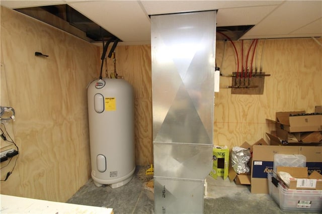 utilities with electric water heater