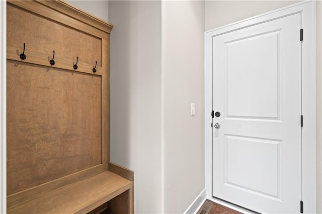 view of mudroom