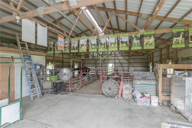 view of storage room