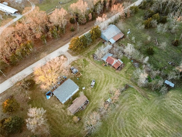 view of aerial view