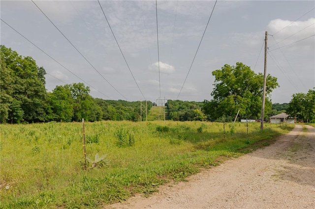 view of road