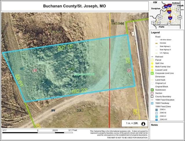 4602 Valley Ridge Dr, Saint Joseph MO, 64505 land for sale