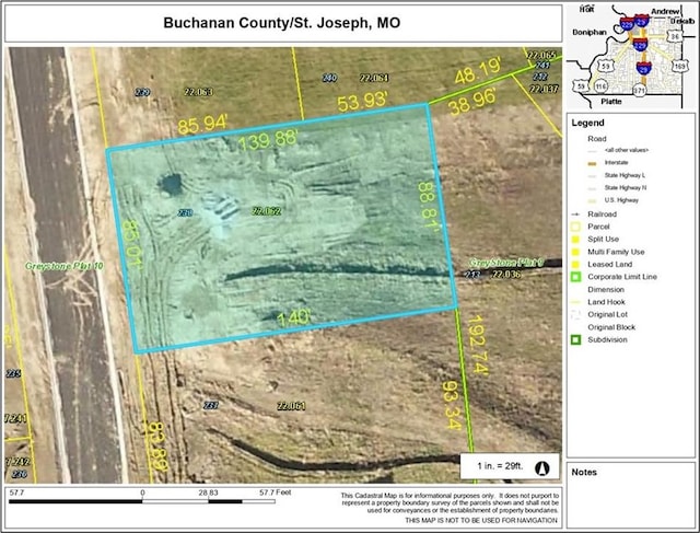 4507 Valley Ridge Dr, Saint Joseph MO, 64505 land for sale