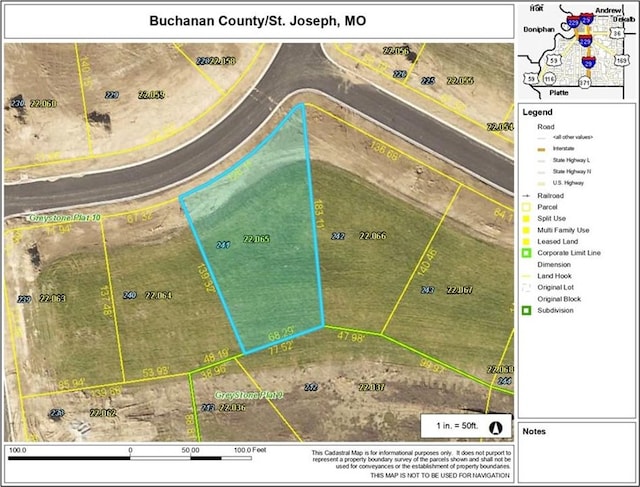 4604 Valley Ridge Ct, Saint Joseph MO, 64505 land for sale