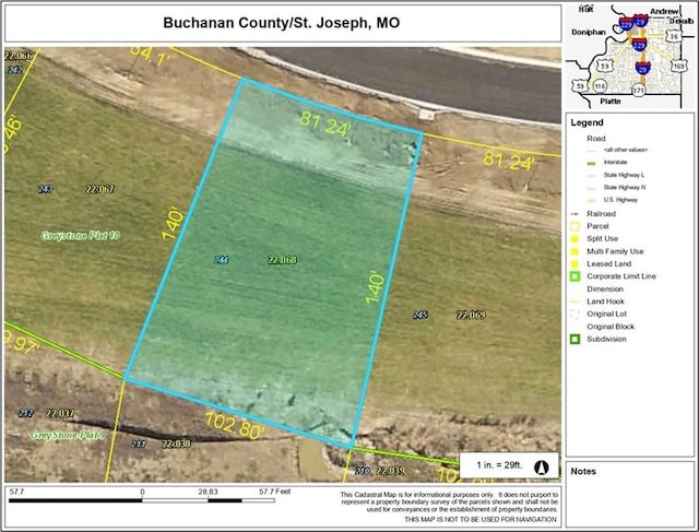 4704 Woodland Shores Ct, Saint Joseph MO, 64505 land for sale