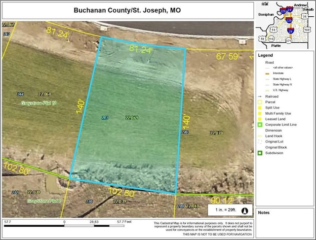 4706 Woodland Shores Ct, Saint Joseph MO, 64505 land for sale