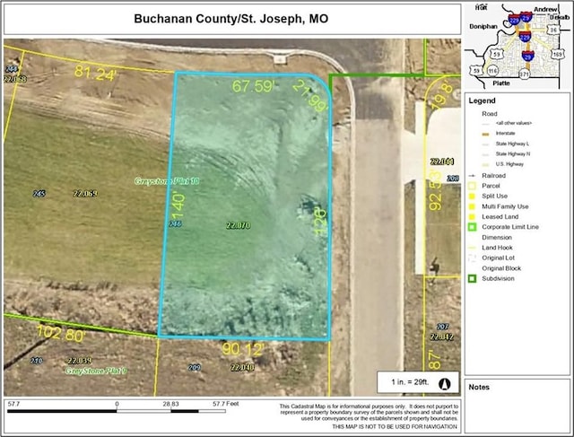 4708 Woodland Shores Ct, Saint Joseph MO, 64505 land for sale