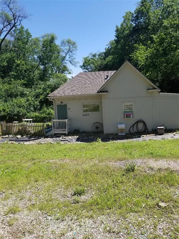 view of back of property