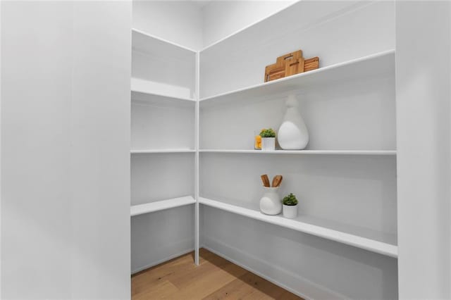 view of pantry