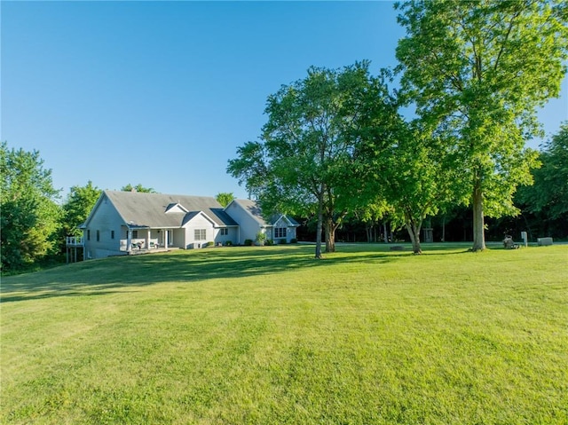 view of yard