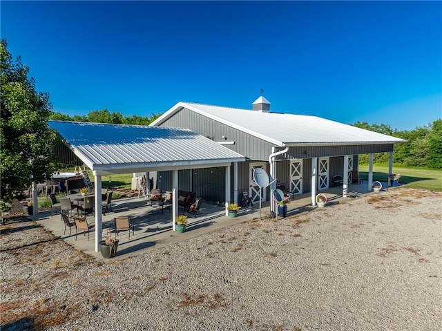 view of back of property