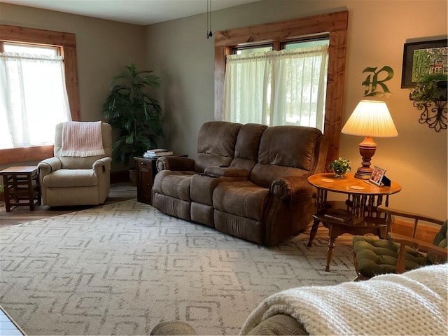 view of living room