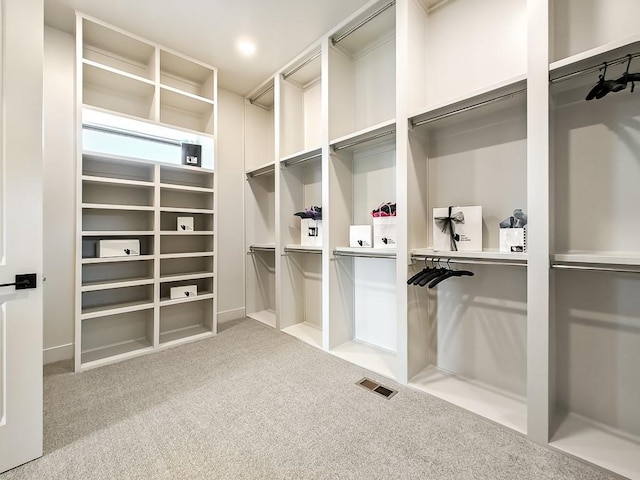 8013 Millridge St, Shawnee, KS 66220 - spacious closet featuring visible vents and carpet floors