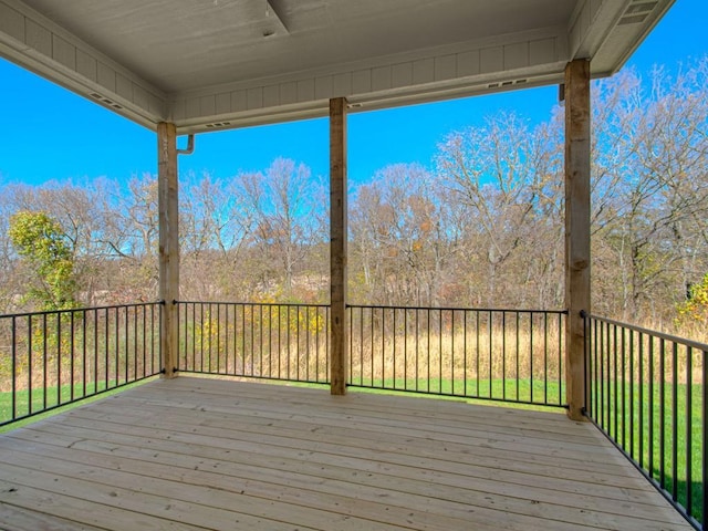 view of deck