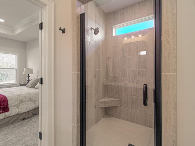 12435 Appaloosa St, Platte City, MO 64079 - full bathroom featuring ensuite bath and a stall shower