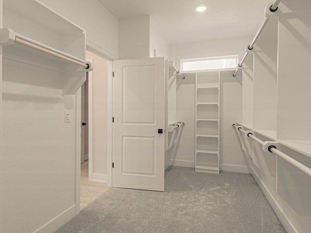 12435 Appaloosa St, Platte City, MO 64079 - walk in closet featuring light carpet