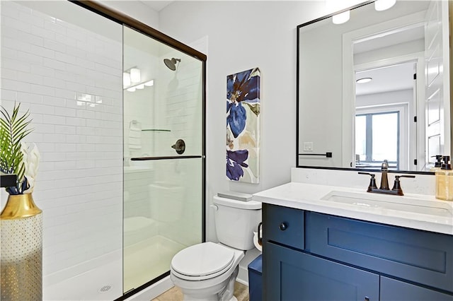13028 S Constance St, Olathe, KS 66062 - full bathroom featuring a shower stall and vanity