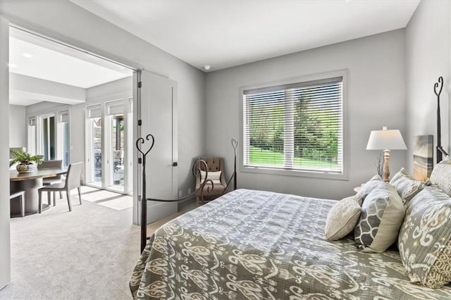 6101 NW 58th St, Kansas City, MO 64151 - carpeted bedroom with access to exterior