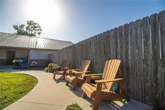 view of patio / terrace