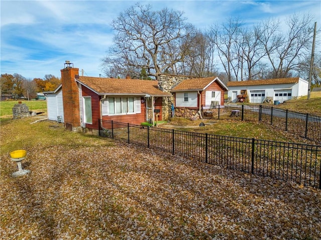 exterior space featuring a yard