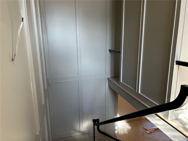 view of closet