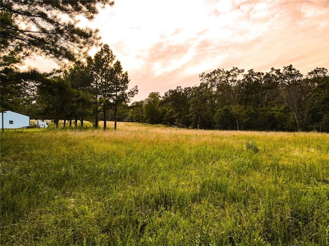 view of nature at dusk